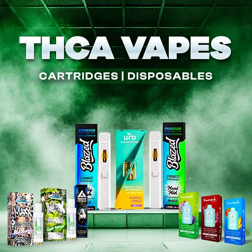 THCA Vapes, Cartridges & Disposables at GreenRX Dispensary Near Me in Middleton WI